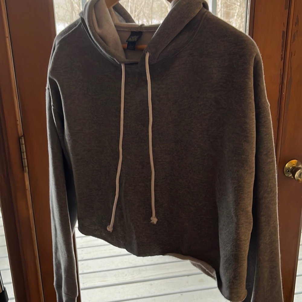 Wild Fable cropped hoodie with drawstrings